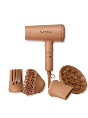 Pattern Professional Hair Dryer with Attachments - Tan